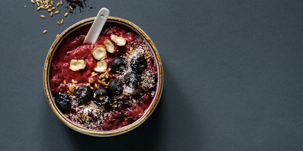Karadut Özlü Chia Puding