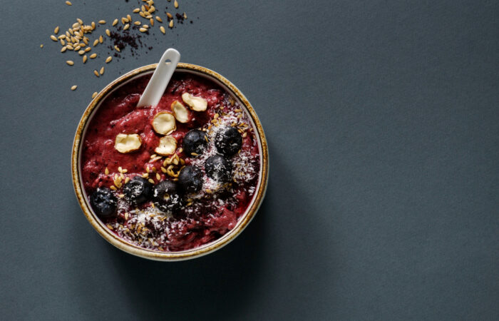 Karadut Özlü Chia Puding